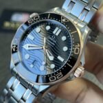 Seamaster Diver 300 Two Tone with Black Dial (42mm) Super Clone