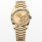 Rolex Day-Date m228238-0005 Yellow gold with Gold diamond-set Dial President bracelet (40mm) Super Clone