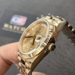 Rolex Day-Date m228238-0005 Yellow gold with Gold diamond-set Dial President bracelet (40mm) Super Clone