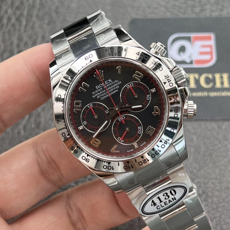 Rolex Cosmograph Daytona 116509-0036 with Black Arabic Numeral Dial Super Clone