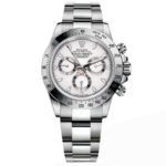 Rolex Cosmograph Daytona 116520-78590 Stainless Steel White dial 4130 movement Super Clone