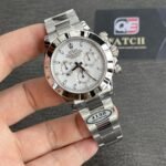 Rolex Cosmograph Daytona 116520-78590 Stainless Steel White dial 4130 movement Super Clone