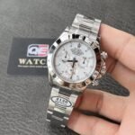 Rolex Cosmograph Daytona 116520-78590 Stainless Steel White dial 4130 movement Super Clone