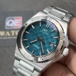 IWC Ingenieur Automatic 40mm Blue Grid Dial Stainless Steel IW328903 Super Clone