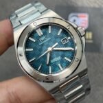 IWC Ingenieur Automatic 40mm Blue Grid Dial Stainless Steel IW328903 Super Clone