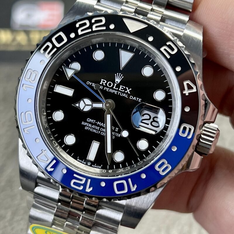 Rolex GMT Master II 126710BLNR Stainless Steel 'BatGirl' (40mm) Super Clone