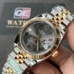 Rolex DateJust 41mm/36mm Two Tone 'Wimbledon' on Jubilee Super clone