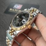 Rolex DateJust 41mm/36mm Two Tone 'Wimbledon' on Jubilee Super clone