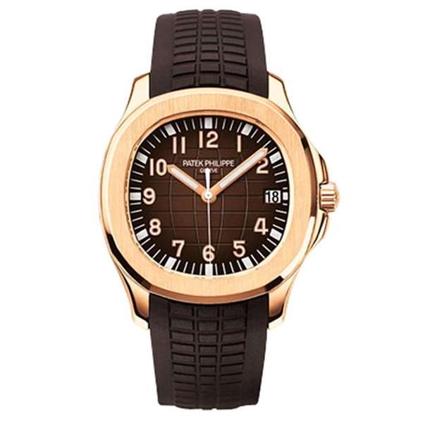 Patek Philippe Aquanaut 5167R Rose Gold with Chocolate Dial Brown Strap (40mm) Super clone