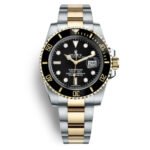 Rolex Submariner 'Two Tone' Yellow Gold and Stainless Steel with Black Dial Super clone