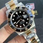 Rolex Submariner 'Two Tone' Yellow Gold and Stainless Steel with Black Dial Super clone