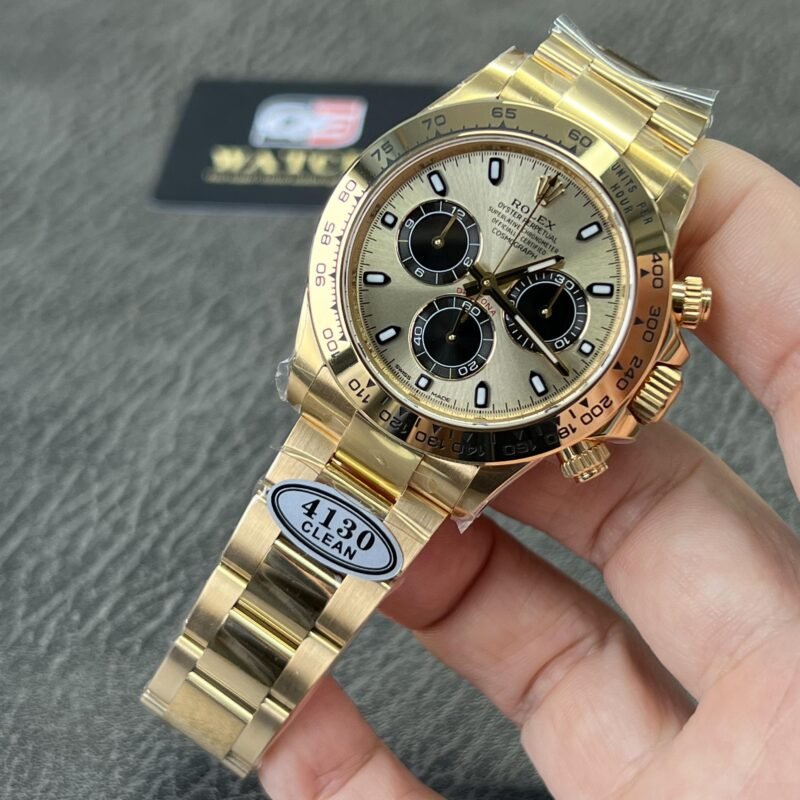 Rolex Cosmograph Daytona Yellow Gold with Champagne Dial Replica