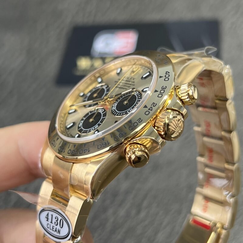 Rolex Cosmograph Daytona Yellow Gold with Champagne Dial Replica